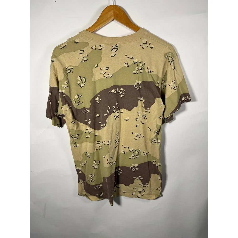Vintage Tee Swing Desert Camo T Shirt Mens Large Chocolate Chip Camouflage USA - Picture 4 of 8